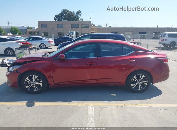3N1AB8CV3MY252246 2021 NISSAN SENTRA Red 