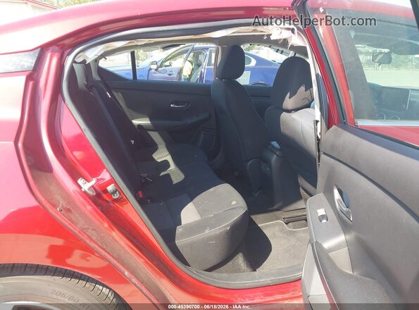 3N1AB8CV3MY252246 2021 NISSAN SENTRA Red Вид наклейки з VIN-кодом