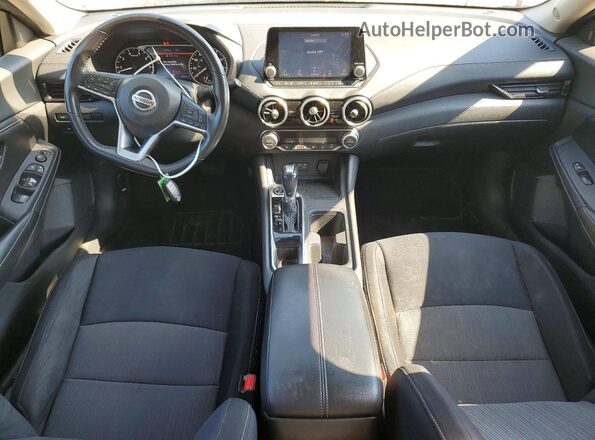 3N1AB8CV3MY258807 2021 NISSAN SENTRA Charcoal Vista del salpicadero