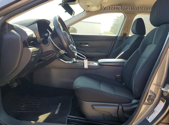 3N1AB8CV3MY258807 2021 NISSAN SENTRA Charcoal Vista interior delantera