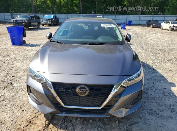 3N1AB8CV3MY258807 2021 NISSAN SENTRA Charcoal Vista frontal