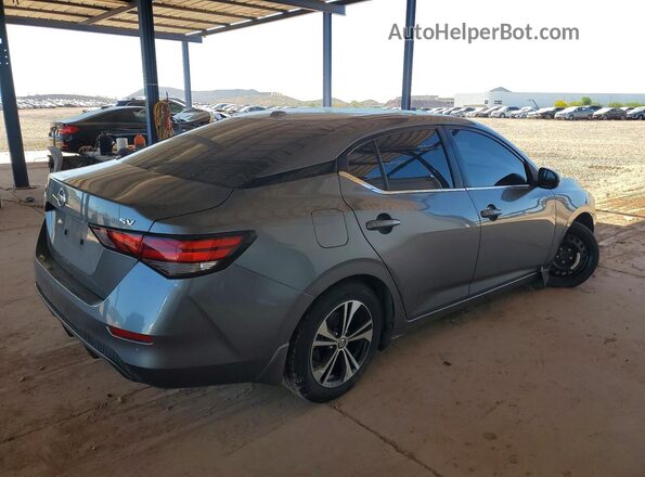 3N1AB8CV3MY303163 2021 NISSAN SENTRA Gray 