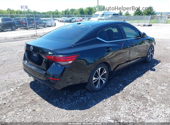 3N1AB8CV3MY306807 2021 NISSAN SENTRA Black Rear right