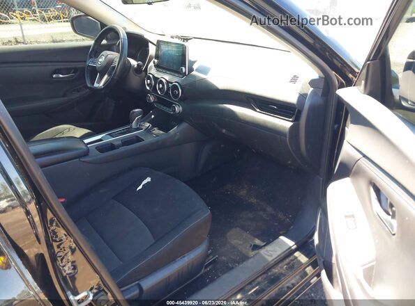 3N1AB8CV3MY306807 2021 NISSAN SENTRA Black Front interior view