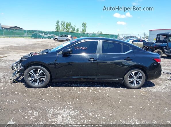 3N1AB8CV3MY306807 2021 NISSAN SENTRA Black 360 interior view