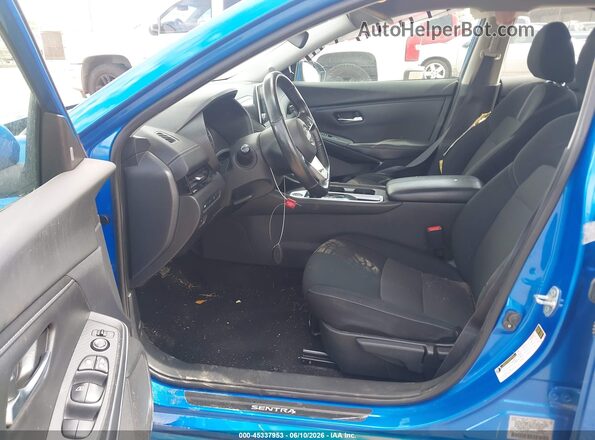 3N1AB8CV3PY230395 2023 NISSAN SENTRA Blue Vista interior delantera