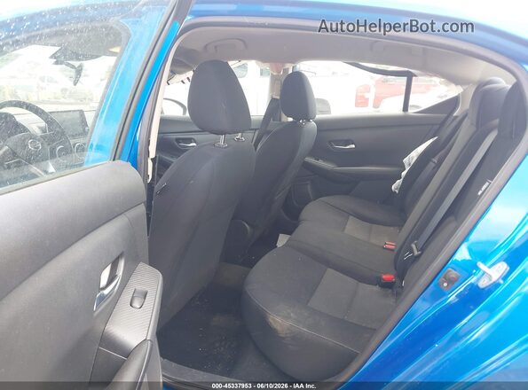 3N1AB8CV3PY230395 2023 NISSAN SENTRA Blue Vista de la etiqueta del VIN
