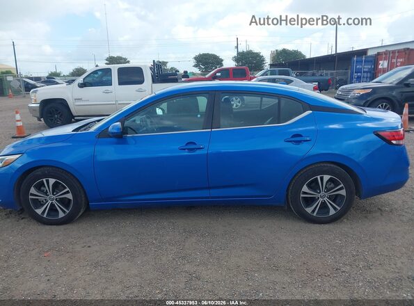 3N1AB8CV3PY230395 2023 NISSAN SENTRA Blue Vista interior de 360 grados