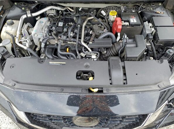 3N1AB8CV3PY232311 2023 NISSAN SENTRA Black Widok wnętrza z tyłu