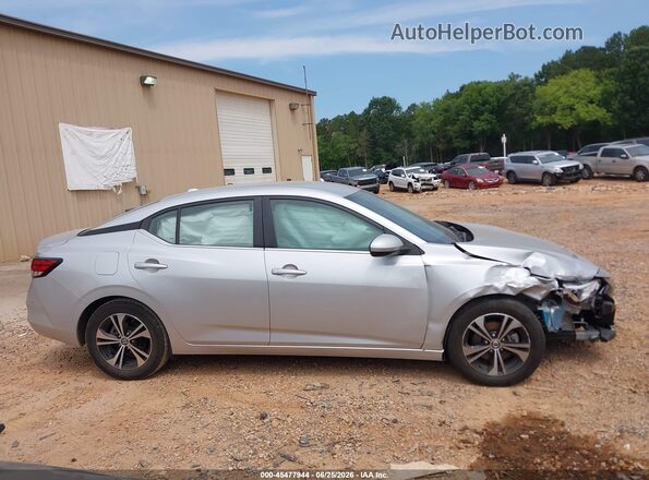 3N1AB8CV3PY245981 2023 NISSAN SENTRA Silver Вид задньої частини салону