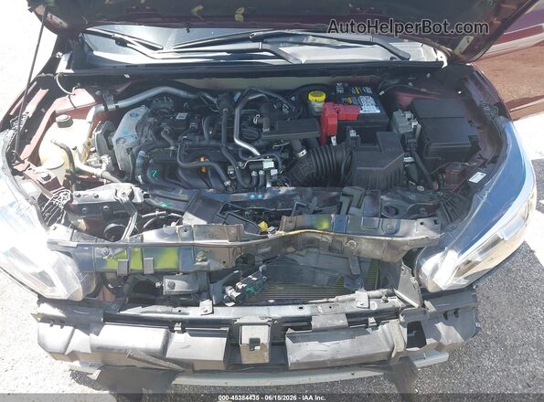 3N1AB8CV3PY247312 2023 NISSAN SENTRA Maroon Հետևի տեսք