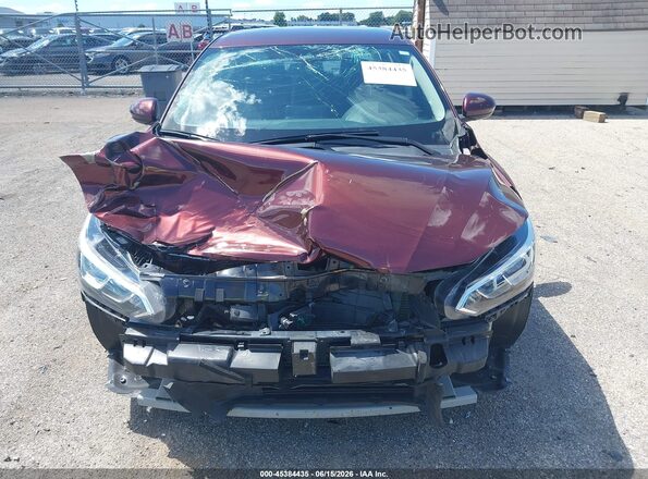 3N1AB8CV3PY247312 2023 NISSAN SENTRA Maroon Սալոնի հետևի տեսք