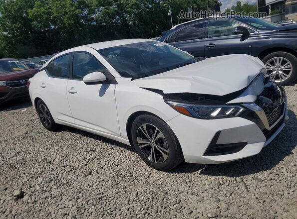 3N1AB8CV3PY254731 2023 NISSAN SENTRA White Delantero derecho