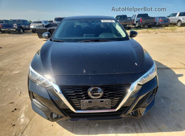 3N1AB8CV3PY311980 2023 NISSAN SENTRA Черный Вид спереди