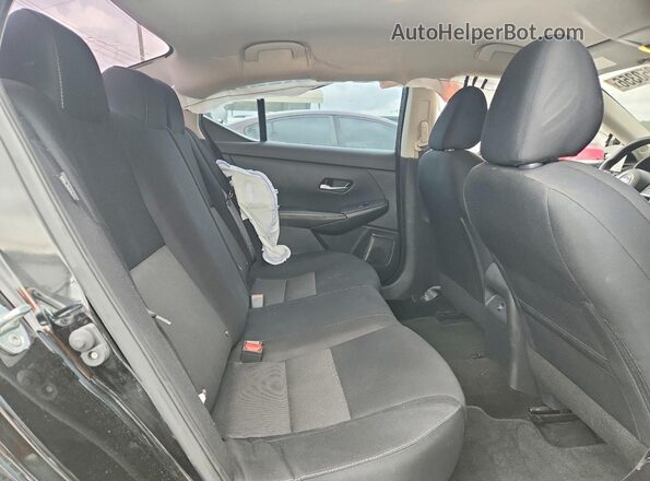 3N1AB8CV3PY323790 2023 NISSAN SENTRA Black უკანა სავარძლების ხედი