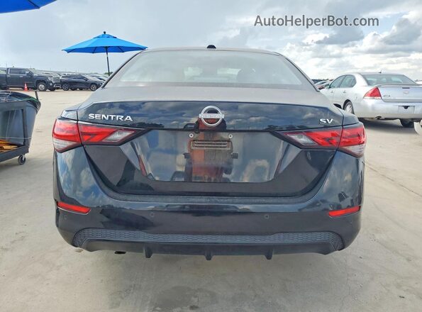 3N1AB8CV3RY297758 2024 NISSAN SENTRA Black Widok z tyłu