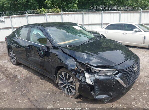3N1AB8CV3RY333884 2024 NISSAN SENTRA Черный Вид спереди