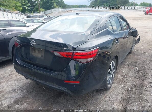3N1AB8CV3RY333884 2024 NISSAN SENTRA Черный Задняя правая четверть