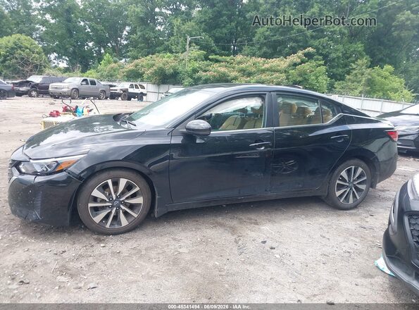 3N1AB8CV3RY333884 2024 NISSAN SENTRA Черный Панорамный вид салона 360°