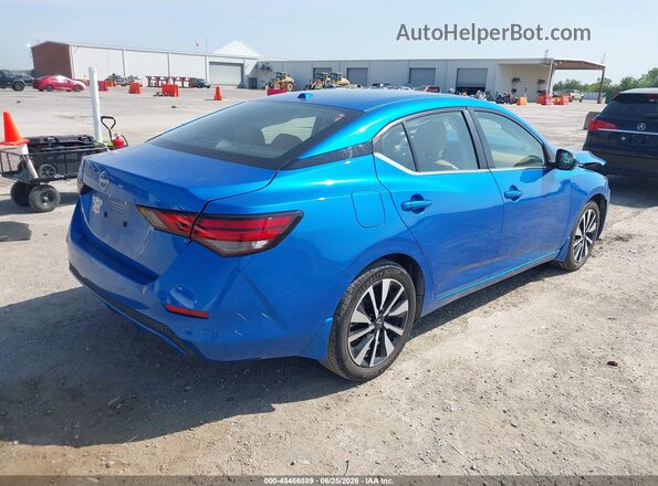 3N1AB8CV3SY222046 2025 NISSAN SENTRA Blue Trasero derecho