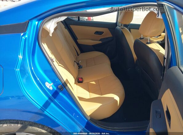 3N1AB8CV3SY222046 2025 NISSAN SENTRA Blue Vista de la etiqueta del VIN