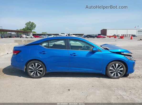 3N1AB8CV3SY222046 2025 NISSAN SENTRA Blue Vista interior de 360 grados