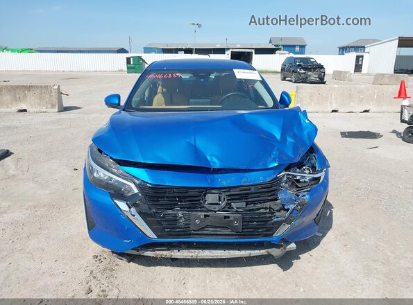 3N1AB8CV3SY222046 2025 NISSAN SENTRA Blue Vista interior trasera