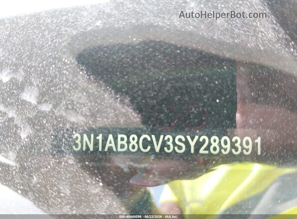 3N1AB8CV3SY289391 2025 NISSAN SENTRA Gray Widok komory silnika