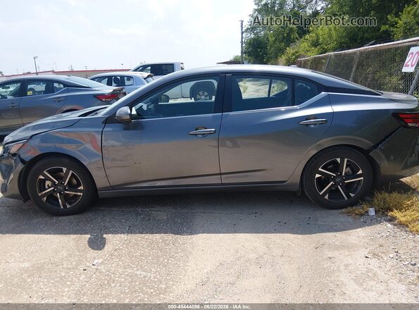 3N1AB8CV3SY289391 2025 NISSAN SENTRA Gray Widok wnętrza 360 stopni