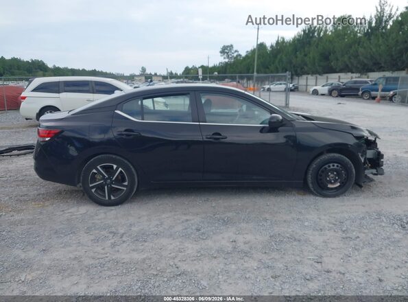 3N1AB8CV3SY292517 2025 NISSAN SENTRA Black Սալոնի 360 աստիճան տեսք