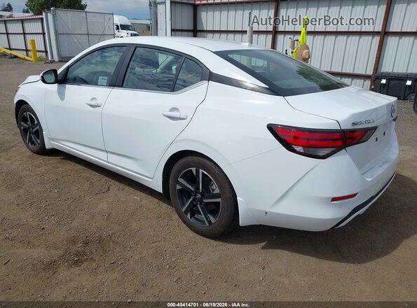 3N1AB8CV3SY338041 2025 NISSAN SENTRA White უკანა მარცხენა