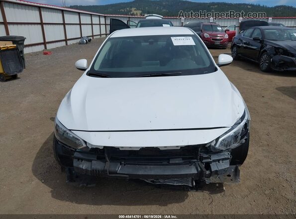 3N1AB8CV3SY338041 2025 NISSAN SENTRA White უკანა სალონის ხედი
