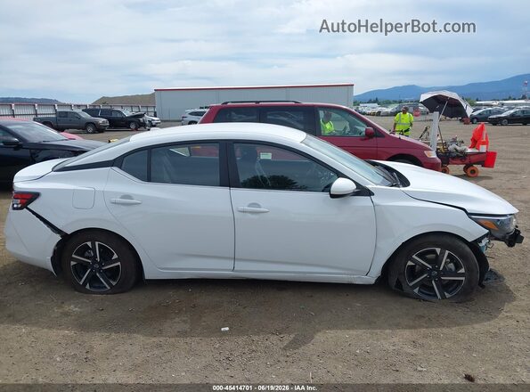 3N1AB8CV3SY338041 2025 NISSAN SENTRA White სალონის 360-გრადუსიანი ხედი