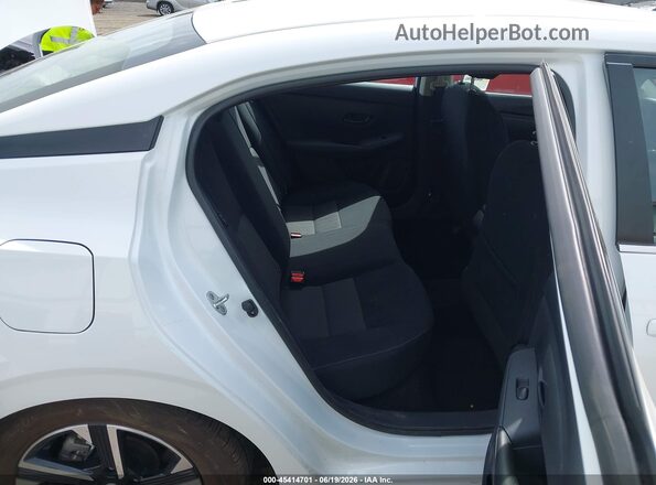 3N1AB8CV3SY338041 2025 NISSAN SENTRA White VIN კოდის სტიკერის ხედი
