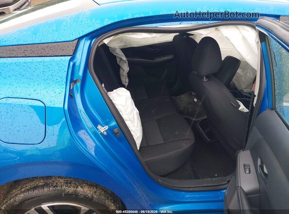 3N1AB8CV3SY357916 2025 NISSAN SENTRA Blue Vista de la etiqueta del VIN