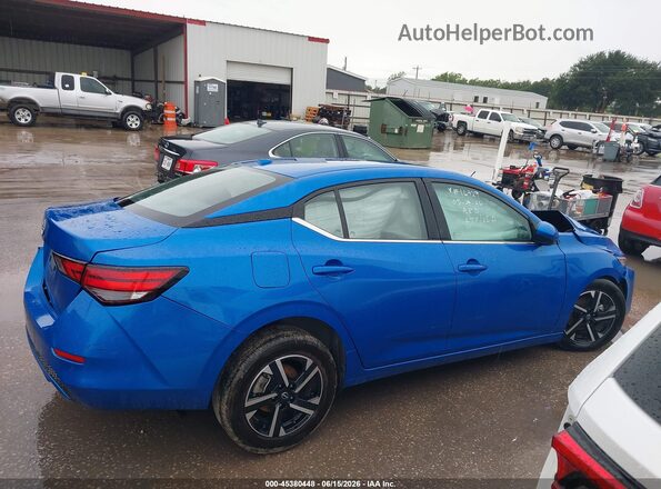 3N1AB8CV3SY357916 2025 NISSAN SENTRA Blue Vista del cuadro de instrumentos
