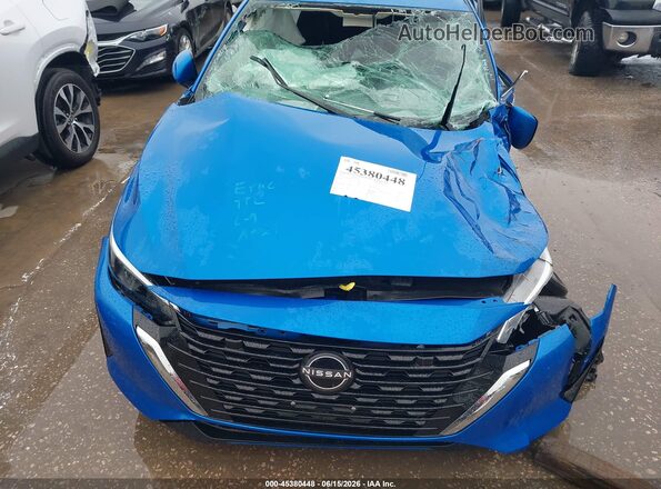 3N1AB8CV3SY357916 2025 NISSAN SENTRA Blue Vista del salpicadero