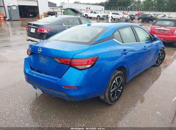 3N1AB8CV3SY357916 2025 NISSAN SENTRA Blue Trasero derecho