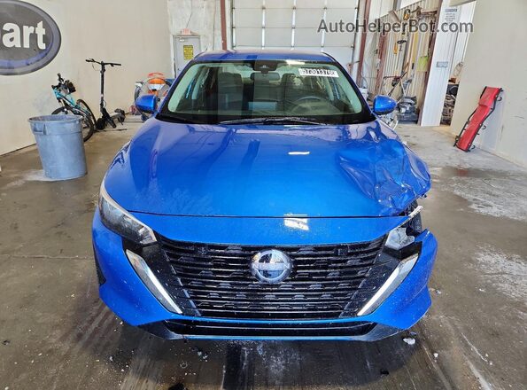 3N1AB8CV3SY379088 2025 NISSAN SENTRA Blue Вид спереду