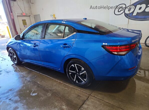 3N1AB8CV3SY379088 2025 NISSAN SENTRA Blue Задня ліва чверть