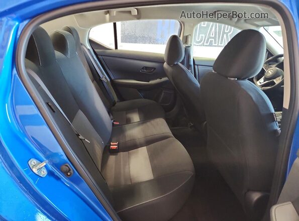 3N1AB8CV3SY379088 2025 NISSAN SENTRA Blue Вид задніх сидінь