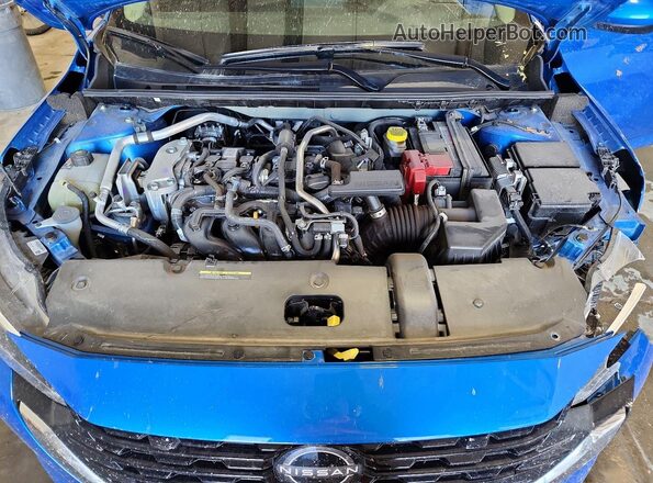 3N1AB8CV3SY379088 2025 NISSAN SENTRA Blue Вид задньої частини салону