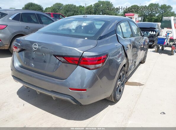 3N1AB8CV3SY389989 2025 NISSAN SENTRA Gray Trasero derecho