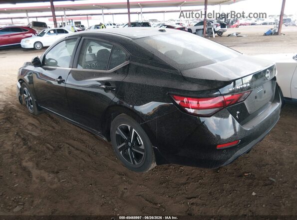 3N1AB8CV3SY404670 2025 NISSAN SENTRA Black Հետևի ձախ