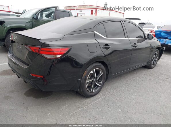 3N1AB8CV3SY407987 2025 NISSAN SENTRA Черный Задняя правая четверть