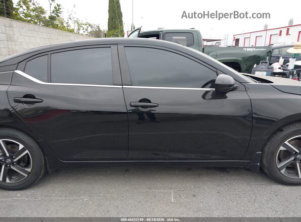 3N1AB8CV3SY407987 2025 NISSAN SENTRA Черный Вид задней части салона