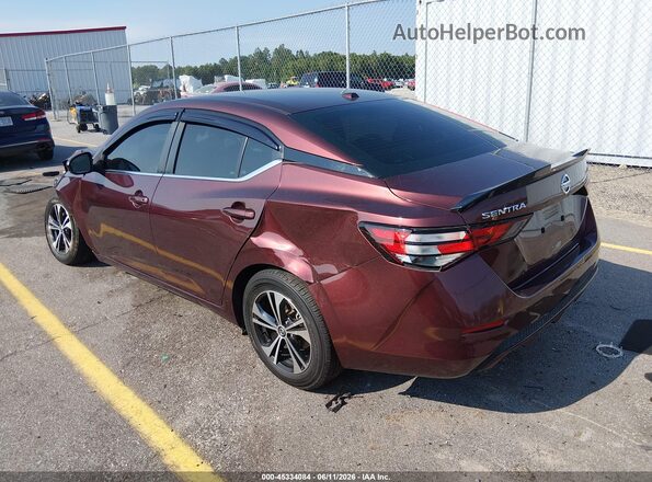 3N1AB8CV4LY211154 2020 NISSAN SENTRA Burgundy 