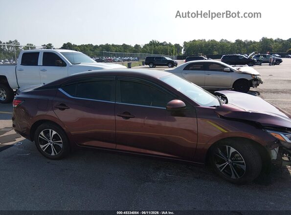 3N1AB8CV4LY211154 2020 NISSAN SENTRA Burgundy 