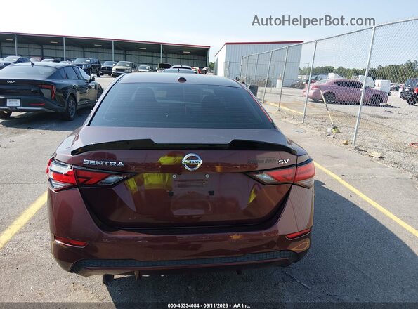 3N1AB8CV4LY211154 2020 NISSAN SENTRA Burgundy 