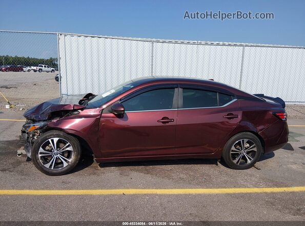 3N1AB8CV4LY211154 2020 NISSAN SENTRA Burgundy 